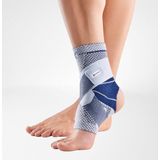 Bauerfeind MalleoTrain S Open Heel Enkelbrace - 1 - Rechts - Grijs