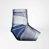 Bauerfeind MalleoTrain S Open Heel Enkelbrace - 4 - Rechts - Grijs
