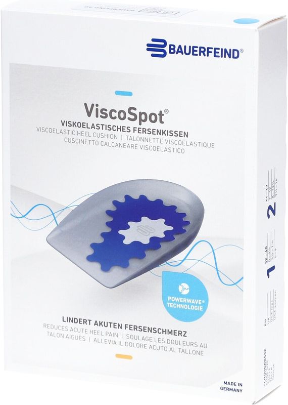 Bauerfeind - ViscoSpot - Hielkussen - Blauw - Visco-elastisch