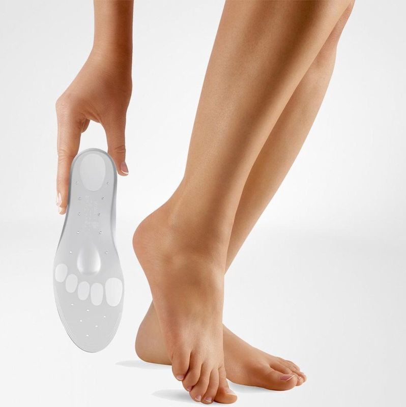 Bauerfeind - ViscoPed - Steunzolen - Huidvriendelijk - Duurzaam - Schuifvaste Hielrand