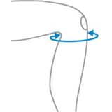 Bauerfeind GenuPoint Patellabrace - 1 - Universeel - Grijs