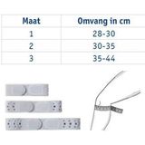 Bauerfeind GenuPoint Patellabrace - 2 - Universeel - Grijs