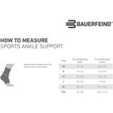Bauerfeind Sports Ankle Support Enkelbrace - XS - Links - Zwart
