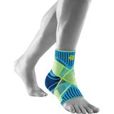 Bauerfeind Sports Ankle Support Enkelbrace - XS - Links - Blauw