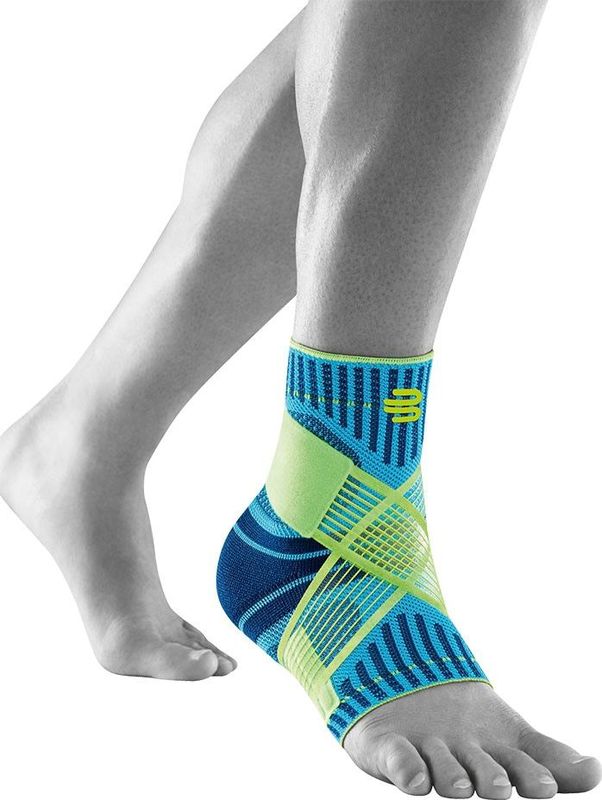 Bauerfeind Sports Ankle Support Enkelbrace - XS - Links - Blauw