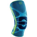 Bauerfeind Sports Knee Support Kniebandage - Türkis, Limette, Größe M