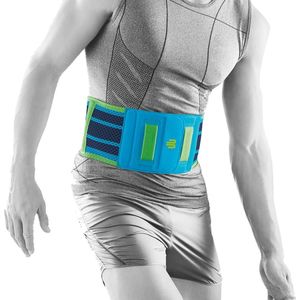 Bauerfeind Sports Back Support Rugbrace - M - Blauw