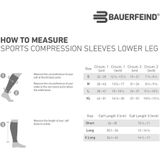 Bauerfeind - Sleeves Lower Leg - Compressie Kuitbandage - Uniseks - Maat S Kort