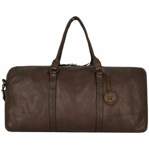 Harbour 2nd Jan Weekender reistas Leer 53 cm chocolate brown