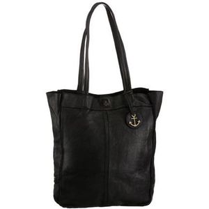 Harbour 2nd Anchor Love Elbe 1 Shopper Tas Leer 29 cm dark ash