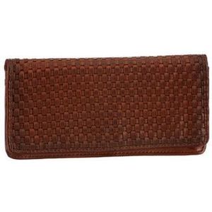 Harbour 2nd Zacht Weven Shelly Portemonnee Leer 18 cm charming cognac