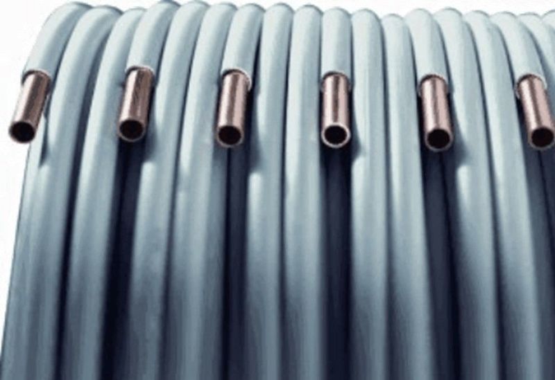 Wicubuis - Koper - Grijs - 15mm - 25m