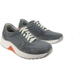 Gabor, Schoenen, Heren, Grijs, 46 EU, Suède, Rollingsoft Walking Sneakers - Grijs