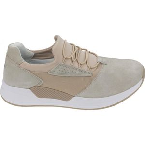 Gabor rollingsoft sensitive 26.951.33 - dames rollende wandelsneaker - beige - maat 42.5 (EU) 8.5 (UK)