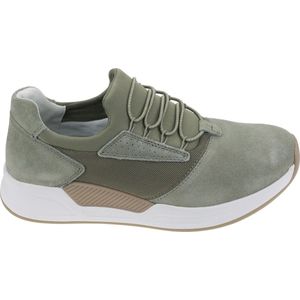 Gabor, Schoenen, Dames, Groen, 41 EU, Suède, Rollingsoft Dames Walking Sneaker