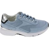 Gabor rollingsoft sensitive 26.895.26 - dames rollende wandelsneaker - blauw - maat 42.5 (EU) 8.5 (UK)