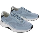 Gabor rollingsoft sensitive 26.895.26 - dames rollende wandelsneaker - blauw - maat 42.5 (EU) 8.5 (UK)