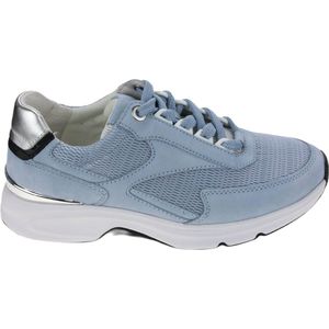Gabor rollingsoft sensitive 26.895.26 - dames rollende wandelsneaker - blauw - maat 43 (EU) 9 (UK)