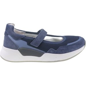 Gabor rollingsoft sensitive 26.952.26 - dames rollende wandelsneaker - blauw - maat 42.5 (EU) 8.5 (UK)
