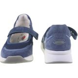 Gabor rollingsoft sensitive 26.952.26 - dames rollende wandelsneaker - blauw - maat 38 (EU) 5 (UK)