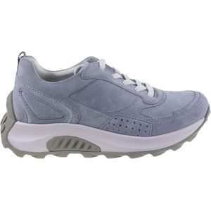 Gabor rollingsoft sensitive 26.915.36 - dames rollende wandelsneaker - blauw - maat 42.5 (EU) 8.5 (UK)