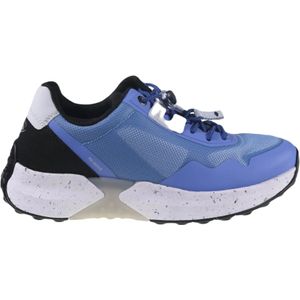 Gabor rollingsoft sensitive 26.995.26 - dames rollende wandelsneaker - blauw - maat 44 (EU) 9.5 (UK)