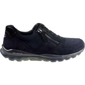 Gabor rollingsoft sensitive 76.968.26 - dames rollende wandelsneaker - blauw - maat 37 (EU) 4 (UK)