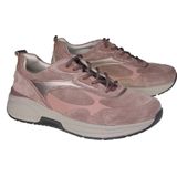 Gabor - Rollingsoft Sensitive - Dames Wandelsneaker - Roze - Flexibel Zooldesign