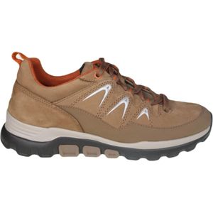 Gabor rollingsoft sensitive 96.925.45 - dames rollende wandelsneaker - bruin - maat 43 (EU) 9 (UK)