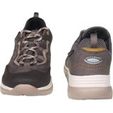 Gabor rollingsoft sensitive 96.927.45 - dames rollende wandelsneaker - bruin - maat 42 (EU) 8 (UK)