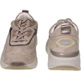 Gabor rollingsoft sensitive 96.835.44 - dames rollende wandelsneaker - beige - maat 40 (EU) 6.5 (UK)