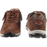 Gabor rollingsoft sensitive 76.968.35 - dames rollende wandelsneaker - bruin - maat 37 (EU) 4 (UK)