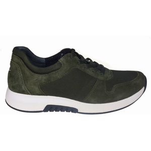 Gabor rollingsoft sensitive 76.946.35 - dames rollende wandelsneaker - groen - maat 37 (EU) 4 (UK)