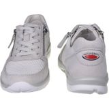 Gabor rollingsoft sensitive 86 968 81 - dames rollende wandelsneaker - grijs