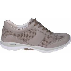 Gabor rollingsoft sensitive 86.966.33 - dames rollende wandelsneaker - beige - maat 36 (EU) 3.5 (UK)