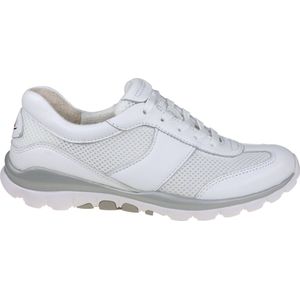 Gabor rollingsoft sensitive 966 - dames rollende wandelsneaker - wit