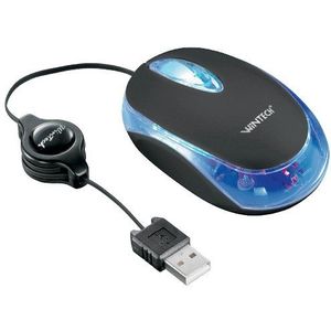 Wintech 68980-GB Optical Mini Mouse - Zwart