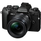 OM SYSTEM OM-5 - Systeemcamera - Zwart - Inclusief 12-40mm lens