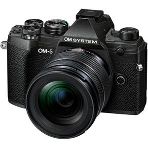 OM-5 Black + 12-40mm Pro II Black