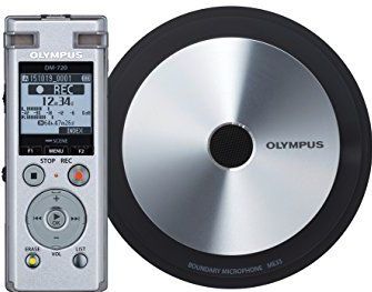 Olympus DM-720 - Dicteerapparaat - USB Direct - 4 GB Geheugen - TRESMIC 3-Microfoonsysteem