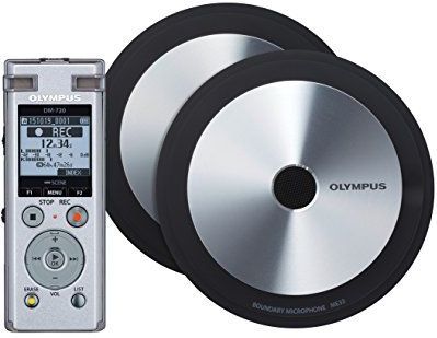 Olympus DM-720 - Vergader- en Opname-apparaat - 4 GB Geheugen - USB Direct
