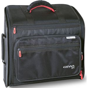 GEWA Accordeon Gig-Bag SPS 96 (bas, uitgerust met SPS-systeem, glasvezel inleg, ritssluiting, hoofdhandgreep en zijhandgreep, gevoerde rugzakset, voor veeleisende muzikanten)