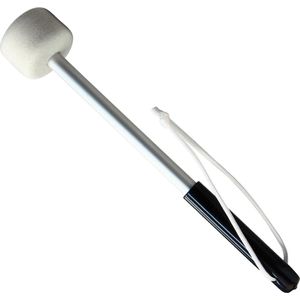 XDrum TB43 Paukenstokken Paar (Bamboe steel, 43 mm vilten kop, lengte: 38,5 cm
