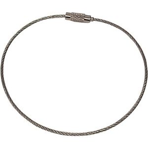 GEWA Stalen kabel, zekering voor rugzak- en schouderriemen met metalen karabijnhaak