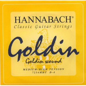 Hannabach Klassieke gitaarsnaren Serie 725 Medium/High Tension Goldin - D4-7254MHT