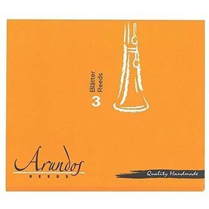 Arundos blad BB-Klarinette Manon, verpakking met 3 stuks, franz Snit, maat 3.