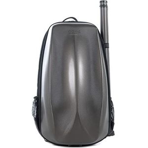 GEWA Rucksack Space Bag Titanium 1/2-1/4 vioolkoffer Aparte booghouder, afneembaar aan de zijkant