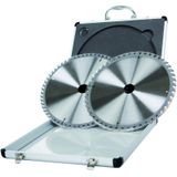 Scheppach - 2-teiliges Sägeblatt Set 315mm 24Z + 48Z im Alukoffer