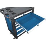 Scheppach - TW1000 - Gevulde Gereedschapskar - 263-delig - Duurzaam en Flexibel