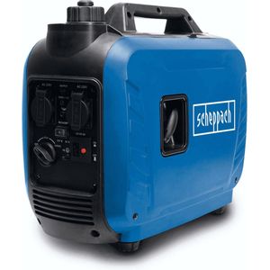 Scheppach - SG2500i - Stroomgenerator - Geluidsniveau 64,1 dB - Piekvermogen 2000 Watt
